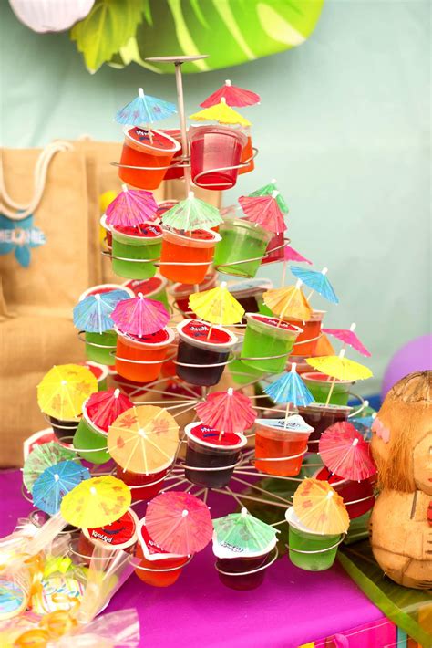 hawaiian luau party decorations